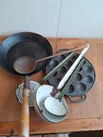 Oude Keuken Set - Pannen, Lepels, etc., Ophalen of Verzenden, Gebruikt