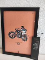 Stoere Art Print - Impatient Lady, Antiek en Kunst, Kunst | Litho's en Zeefdrukken, Ophalen of Verzenden