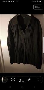 Queen size kreukel blouss mt  54/56, Ophalen of Verzenden, Nieuw, Blauw, Blouse of Tuniek