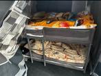 Gratis stapelbed en matrassen (ophalen in Zeeland), Ophalen, 85 tot 100 cm, Gebruikt, Hoogslaper of Stapelbed