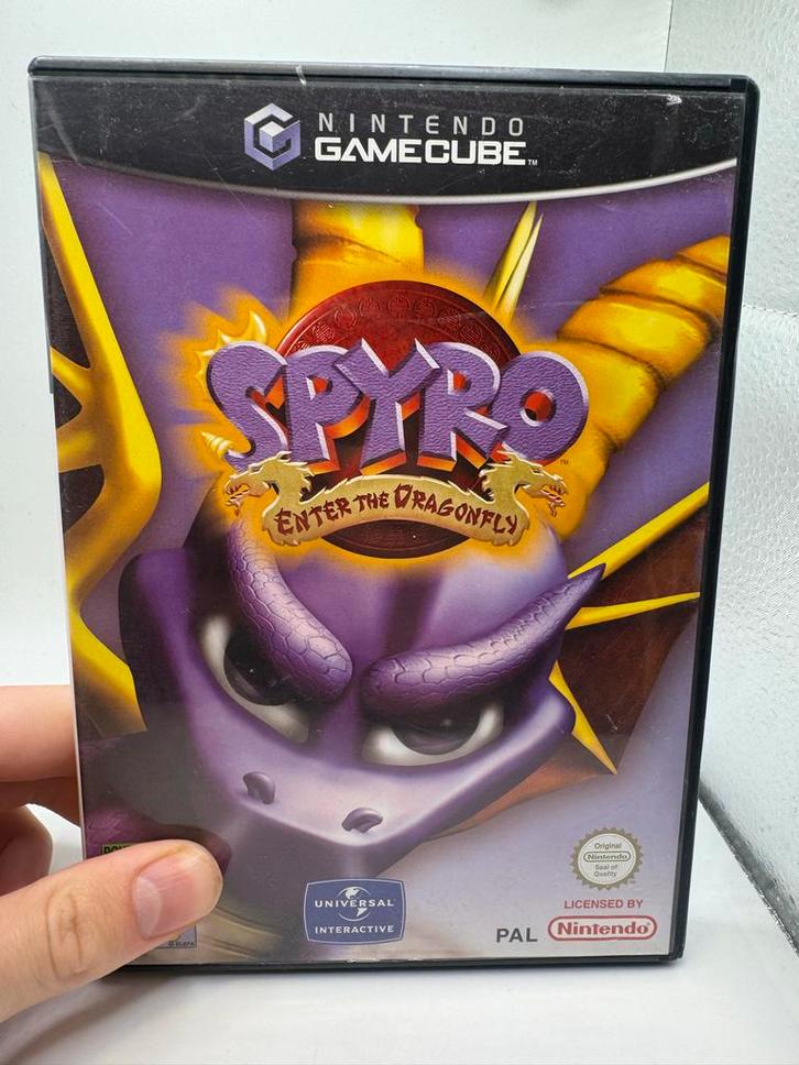 Spyro: Enter the Dragonfly - Gamecube, Spelcomputers en Games, Games | Nintendo GameCube, Gebruikt, Avontuur en Actie, 1 speler