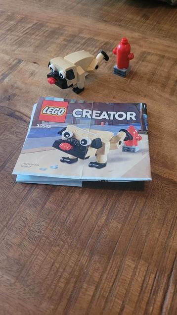 Lego Creator 30542 Mopshond - Compleet! beschikbaar voor biedingen