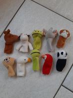 10 vinger popjes verschillende dieren, Ophalen of Verzenden, Zo goed als nieuw, Overige typen