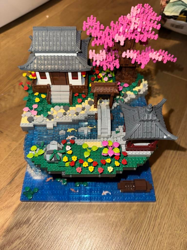 Mini Blocks Chinees Huisje - Goede Staat, Ophalen of Verzenden, Zo goed als nieuw, Overige merken