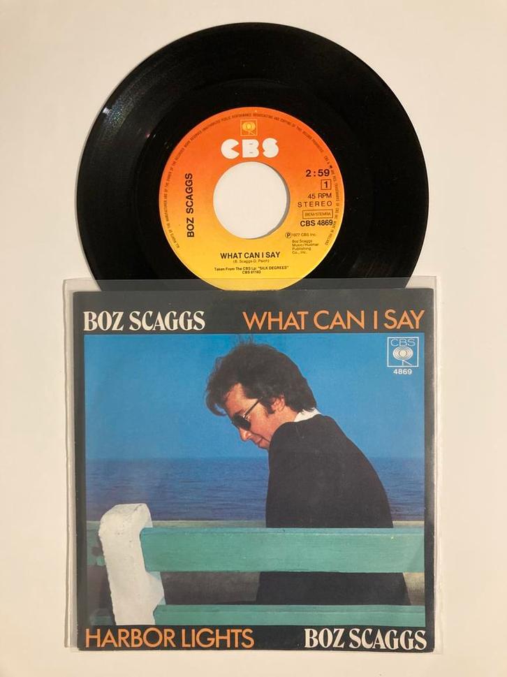 Boz Scaggs - What can i say, Cd's en Dvd's, Vinyl Singles, Single, 7 inch, Ophalen of Verzenden