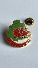 Brandweer Pin L'Indre CS Chatillon, Verzamelen, Speldjes, Pins en Buttons, Transport, Ophalen of Verzenden, Zo goed als nieuw