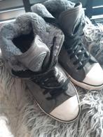Gevoerde canvas gympen, Ophalen of Verzenden, Sneakers of Gympen, Grijs, Gedragen
