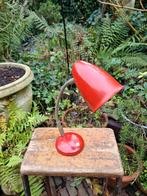 Rood tafellampje bureaulampje vintage, Minder dan 50 cm, Ophalen of Verzenden
