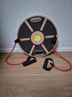 Sportstech Balance Board met Weerstandsbanden, Ophalen of Verzenden, Zo goed als nieuw, Buik, Balansbord