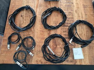 Partij microfoon/aansturing kabel XLR beschikbaar voor biedingen