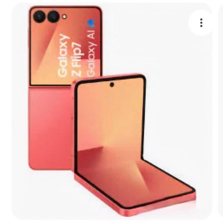 Samsung Z flip 7 nieuwstaat coral red, Telecommunicatie, Mobiele telefoons | Samsung, Zo goed als nieuw, Galaxy Z Flip, 256 GB