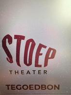 Tegoedbon theater de stoep spijkenisse, Tickets en Kaartjes, Eén persoon