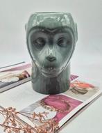 Apenhoofd Bloempot - Keramiek - Nieuwstaat!, Tuin en Terras, Bloempotten, Ophalen of Verzenden, Zo goed als nieuw