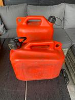 4 keer  5 liter bezinetankjes, Ophalen of Verzenden, Zo goed als nieuw, Motor en Techniek, Motorboot