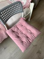 Kussen voor bureaustoel, zachtroze, Ophalen of Verzenden, Zo goed als nieuw, Roze, Vierkant