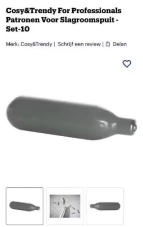 NIEUW! Cosy&trendy slagroom patronen 10 stuks €4,99, Ophalen of Verzenden, Nieuw, Taarten of Cupcakes, Overige typen