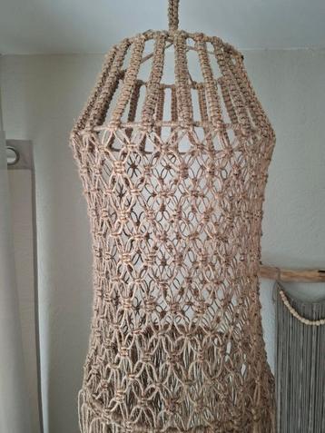 Handgemaakte Macramé Lamp Jute - Nieuw beschikbaar voor biedingen