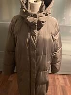 Lange Zara gewatteerde jas, Ophalen of Verzenden, Zo goed als nieuw, Maat 46/48 (XL) of groter, Bruin