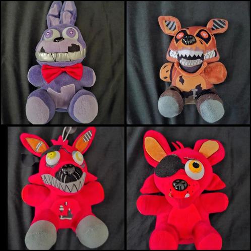 Fnaf (five nights at Freddy's) verzameling, Kinderen en Baby's, Speelgoed | Knuffels en Pluche, Zo goed als nieuw, Overige typen