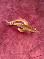 14k gouden broche, Sieraden, Tassen en Uiterlijk, Broches, Ophalen of Verzenden, 4 tot 7 cm, Goud