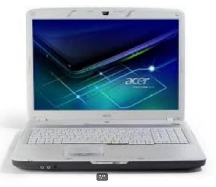 Gezocht Acer Aspire 7720 laptop, Computers en Software, Windows Laptops, Gebruikt, 17 inch of meer, 2 tot 3 Ghz, Minder dan 4 GB