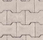 150m2 nieuwe H-klinkers grijs 8cm, Ophalen, Klinkers, Nieuw, 10 m² of meer