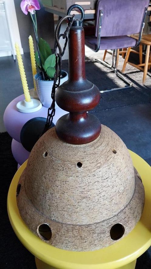 Vintage keramiek hanglamp, Huis en Inrichting, Lampen | Hanglampen, Minder dan 50 cm, Ophalen