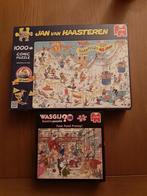 2 legpuzzels: Jan v Haasteren en Wasgij?, Ophalen of Verzenden, 500 t/m 1500 stukjes, Zo goed als nieuw