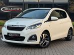 Peugeot 108 1.0 VTi Active TOP! | Cabrio | Automaat | Aircon, Euro 5, Stof, Gebruikt, Zwart