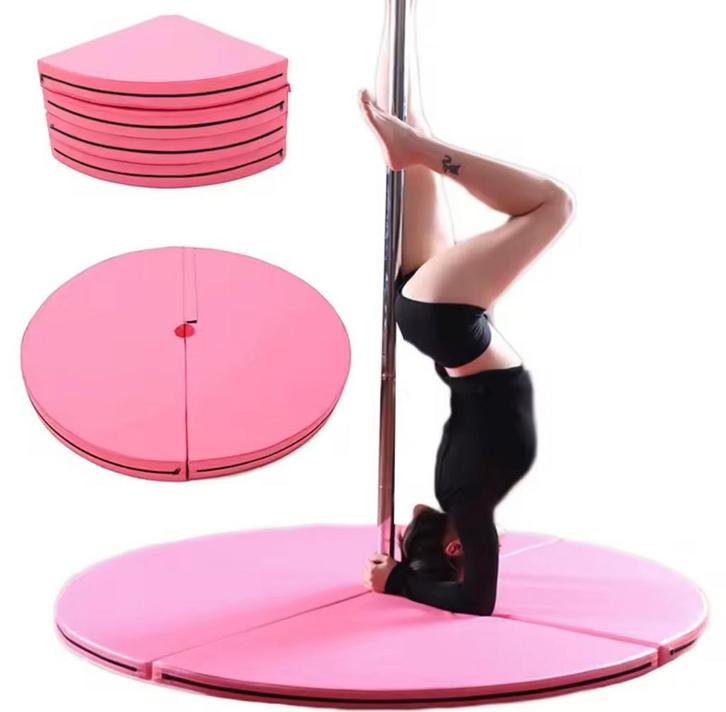Foldable Pole Dancing Round Protection Mat Workout Pads, Sport en Fitness, Dansen, Nieuw, Overige typen, Ophalen