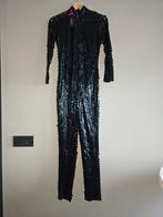 Geheel geperforeerde lak catsuit, Kleding | Dames, Jumpsuits, Verzenden, Nieuw, Zwart