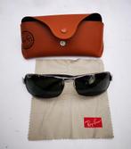 vintage Ray Ban Ray-Ban Heren metaal Zonnebril Staalgrijs, Ophalen of Verzenden, Zo goed als nieuw, Zonnebril, Ray-Ban