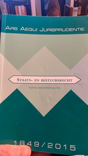 Jurisprudentie Staats- en bestuursrecht 1849-2015 beschikbaar voor biedingen