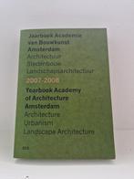 Jaarboek Academie can Bouwkunst Amsterdam 2007-2008, Ophalen of Verzenden, Zo goed als nieuw, Architecten
