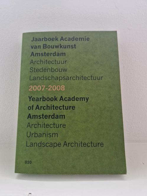 Jaarboek Academie can Bouwkunst Amsterdam 2007-2008, Boeken, Kunst en Cultuur | Architectuur, Zo goed als nieuw, Architecten, Ophalen of Verzenden