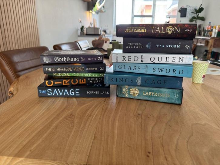 Diverse Engelse fantasy, YA, NA boeken, Boeken, Fantasy, Zo goed als nieuw, Ophalen of Verzenden