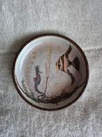 Emaille schaaltje, vis met zeepaardje,geëmailleerd bordje., Ophalen of Verzenden