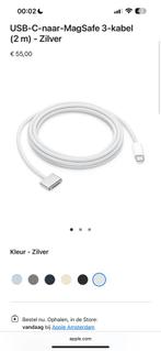 Lichtnetadapter 35W met twee USB‑C-poorten/USBC->MagSafe 2m, Ophalen of Verzenden, Zo goed als nieuw, Apple