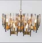 Retro vintage  italiaanse design hanglamp kroonluchter, Antiek en Kunst, Kunst | Designobjecten, Ophalen