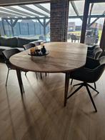 Antieke eiken eettafel 2.401.20, Huis en Inrichting, Tafels | Eettafels, Gebruikt, 100 tot 150 cm, Eikenhout, 200 cm of meer