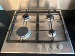 Gas kookplaat Bauknecht 4 pits, Witgoed en Apparatuur, Kookplaten, Ophalen, Zo goed als nieuw, Inbouw, Gas