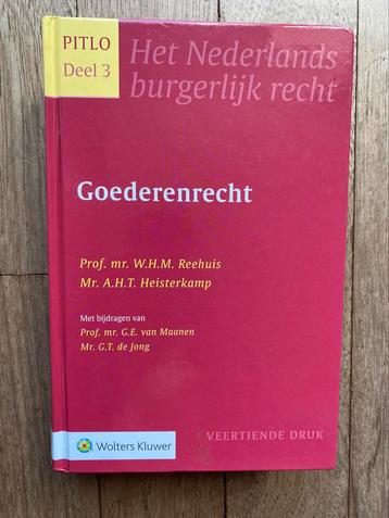 Pitlo 3 - Het Nederlands Burgerlijk recht - Goederenrecht beschikbaar voor biedingen
