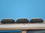 Set van 3 lokaal baan rijtuigen N spoor, Hobby en Vrije tijd, Modeltreinen | N-Spoor, Gebruikt, Gelijkstroom, Trix, Wagon