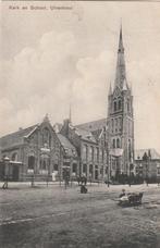 Ulvenhout (N.Br.) - Kerk en School, ca. 1913., Ophalen of Verzenden, Voor 1920, Gelopen, Noord-Brabant