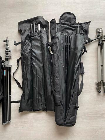Complete Fotostudio Set - Lampen, Statieven, Accessoires beschikbaar voor biedingen