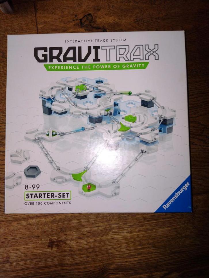 Gravitrax Starter Set + Zipline & Trampoline, Kinderen en Baby's, Speelgoed | Educatief en Creatief, Zo goed als nieuw, Bouwen