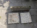 Grindtegels en opsluitband, Ophalen, Gebruikt, Minder dan 5 m², Beton
