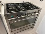 Smeg 6-pits gasfornuis kooktoestel oven elektrisch 90 cm br, Witgoed en Apparatuur, Fornuizen, Ophalen, Gebruikt, 60 cm of meer