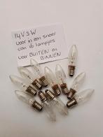 14V3W reservelampjes binnen en buiten kerstverlichting E10, Ophalen of Verzenden