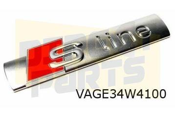 Audi  embleem  ''S-line'' zijkant L/R Origineel!  8N0 853 60 beschikbaar voor biedingen